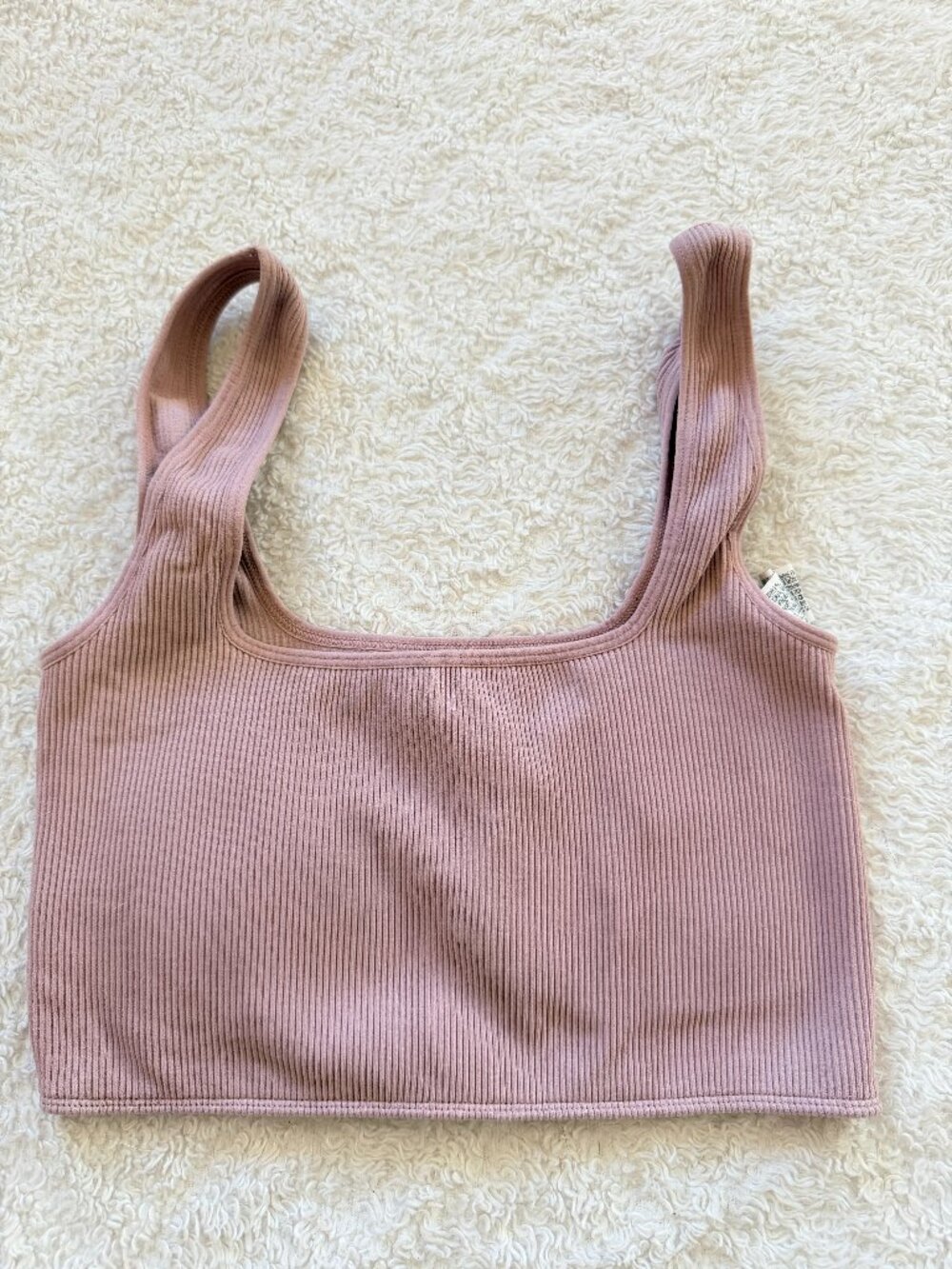 Forever 21 Pink padded crop top